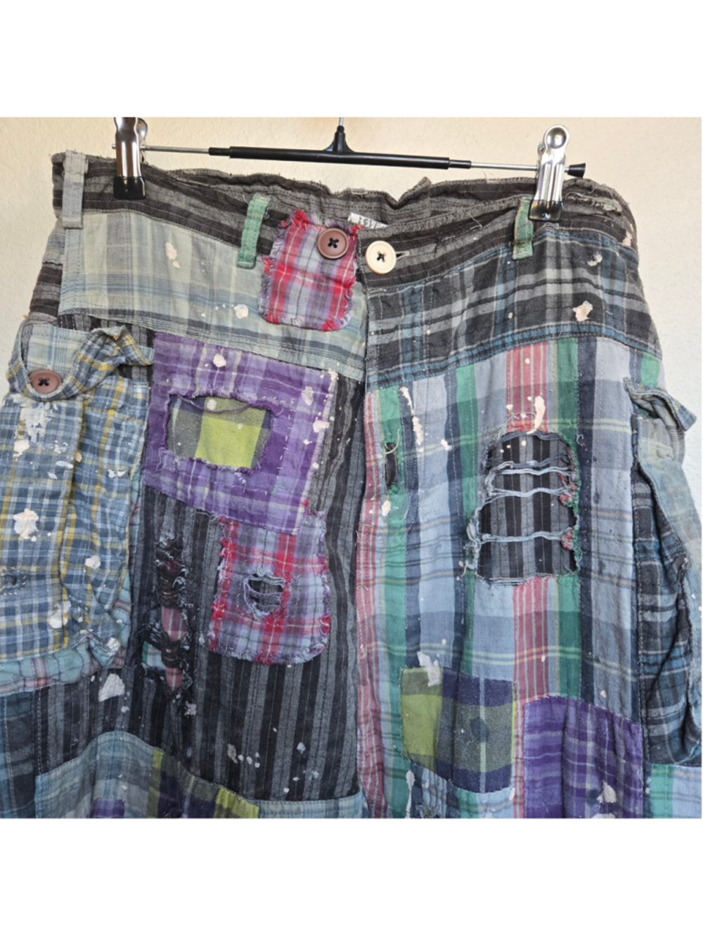 Magnolia Pearl Patchwork Pants Cotton OS - Picture 6 of 11